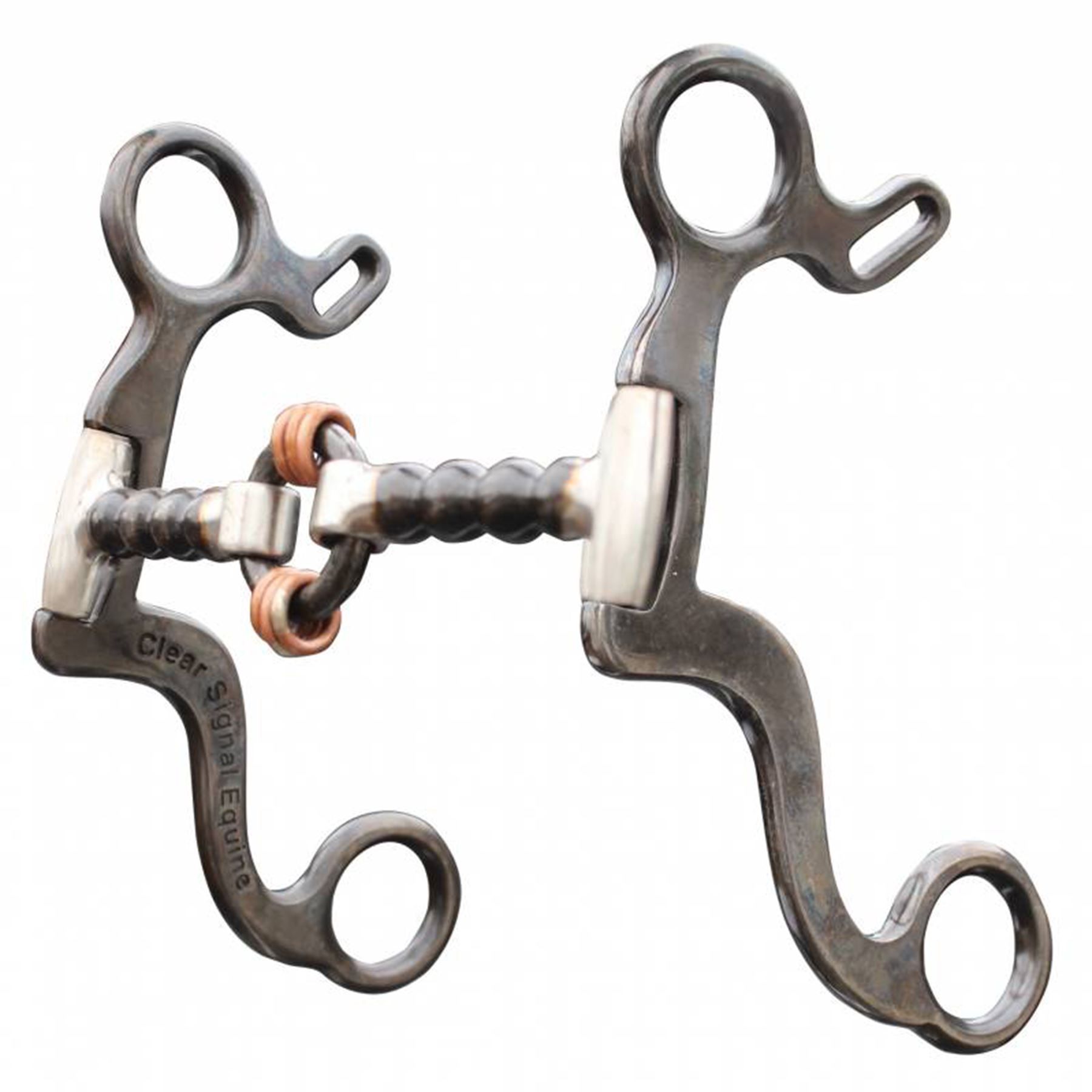 Professional's Choice® Clear Signal Lifesaver Bit in Shanked Snaffles