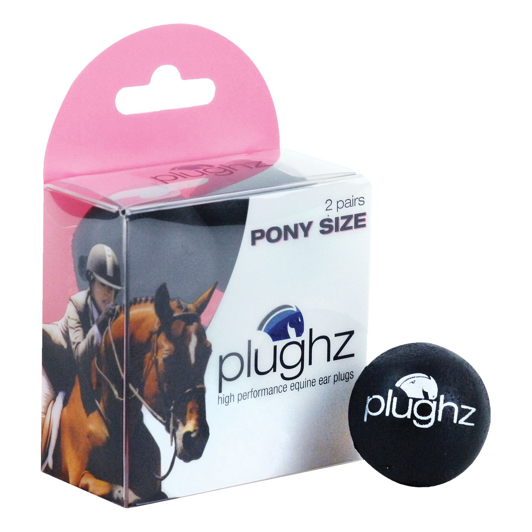 Plughz Pony Equine Ear Plugs 2 Pair Pack in Horse Care at Schneider