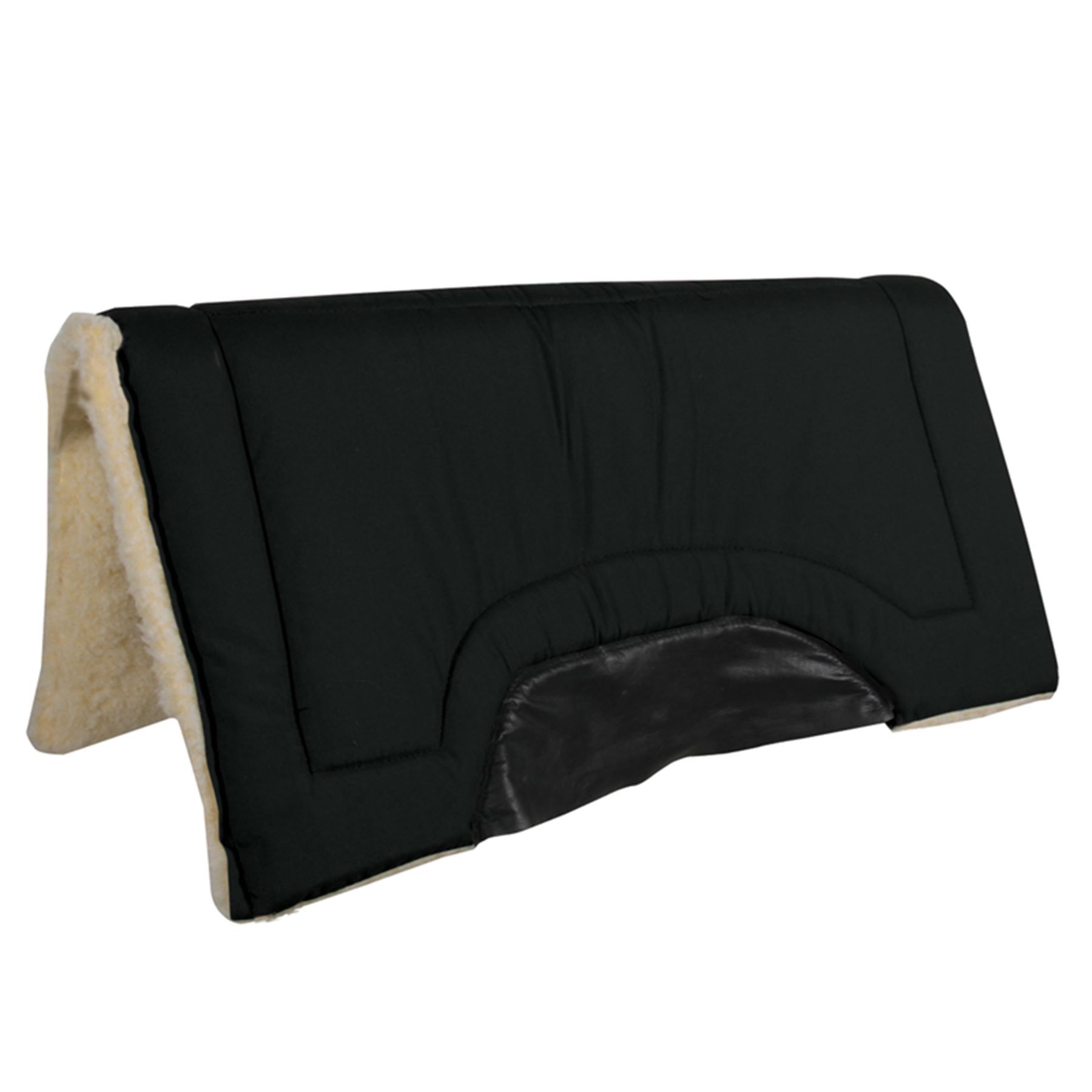 DuraTech® Fleece Lined Canvas Western Saddle Pad With Cutouts in