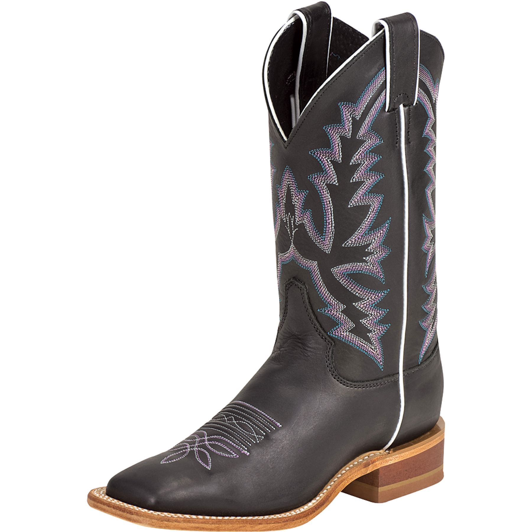 Justin Ladies Bent Rail® Kenedy Black Boots in Western Arena Boots at