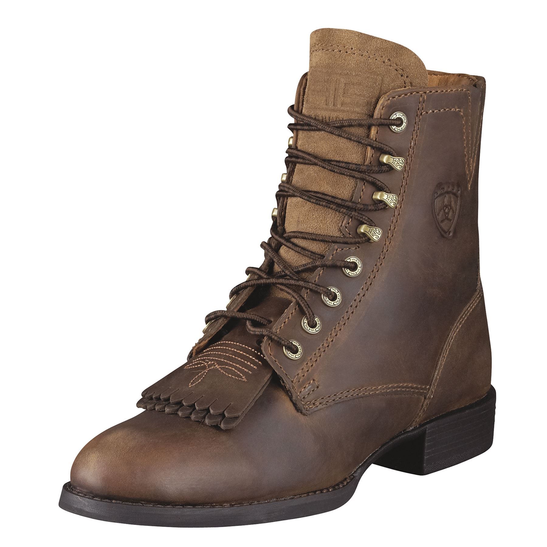 Ariat Ladies Heritage II Distressed Lacer in Apparel/Boots at Schneider