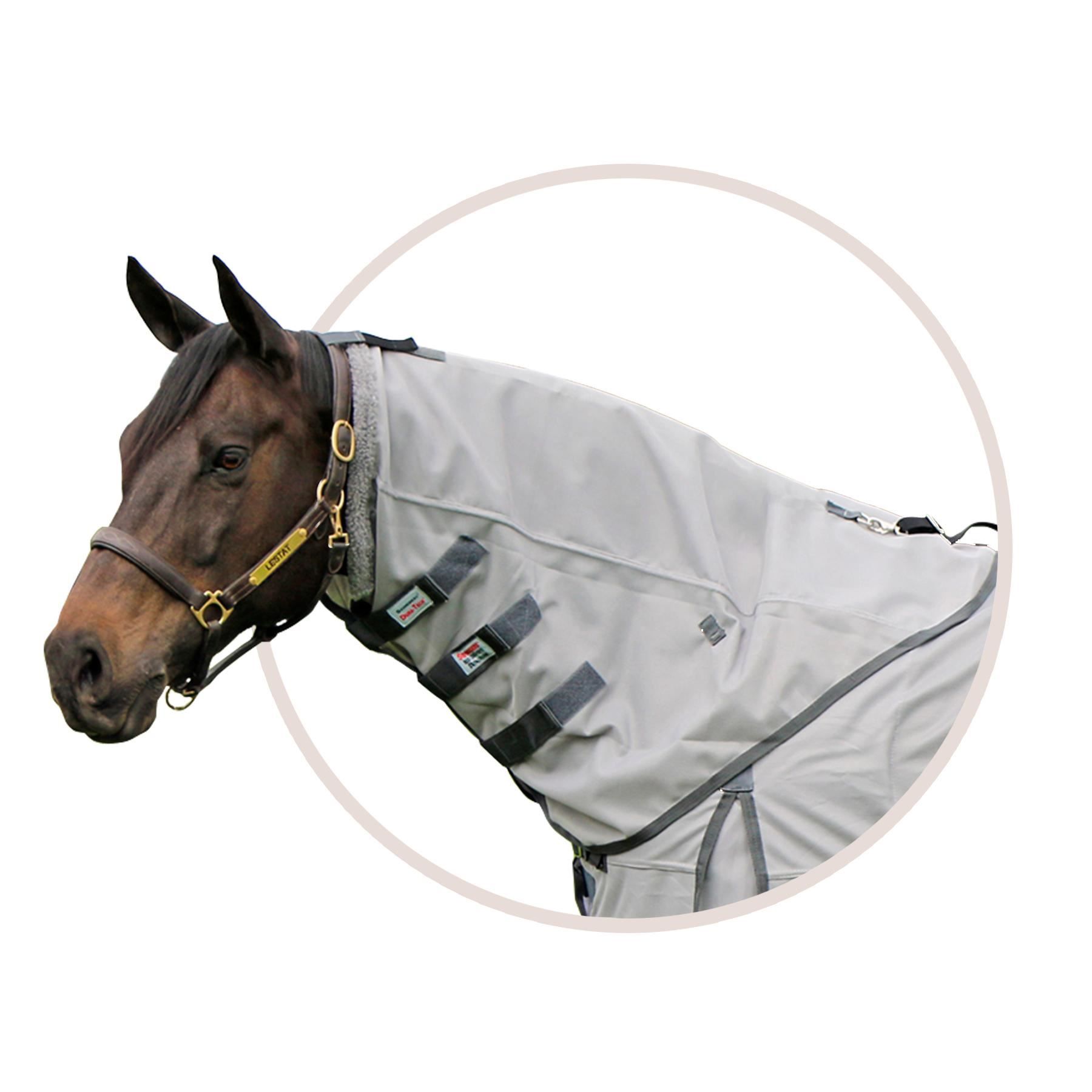 Interlock Mesh Fly Neck Cover in at Schneider Saddlery