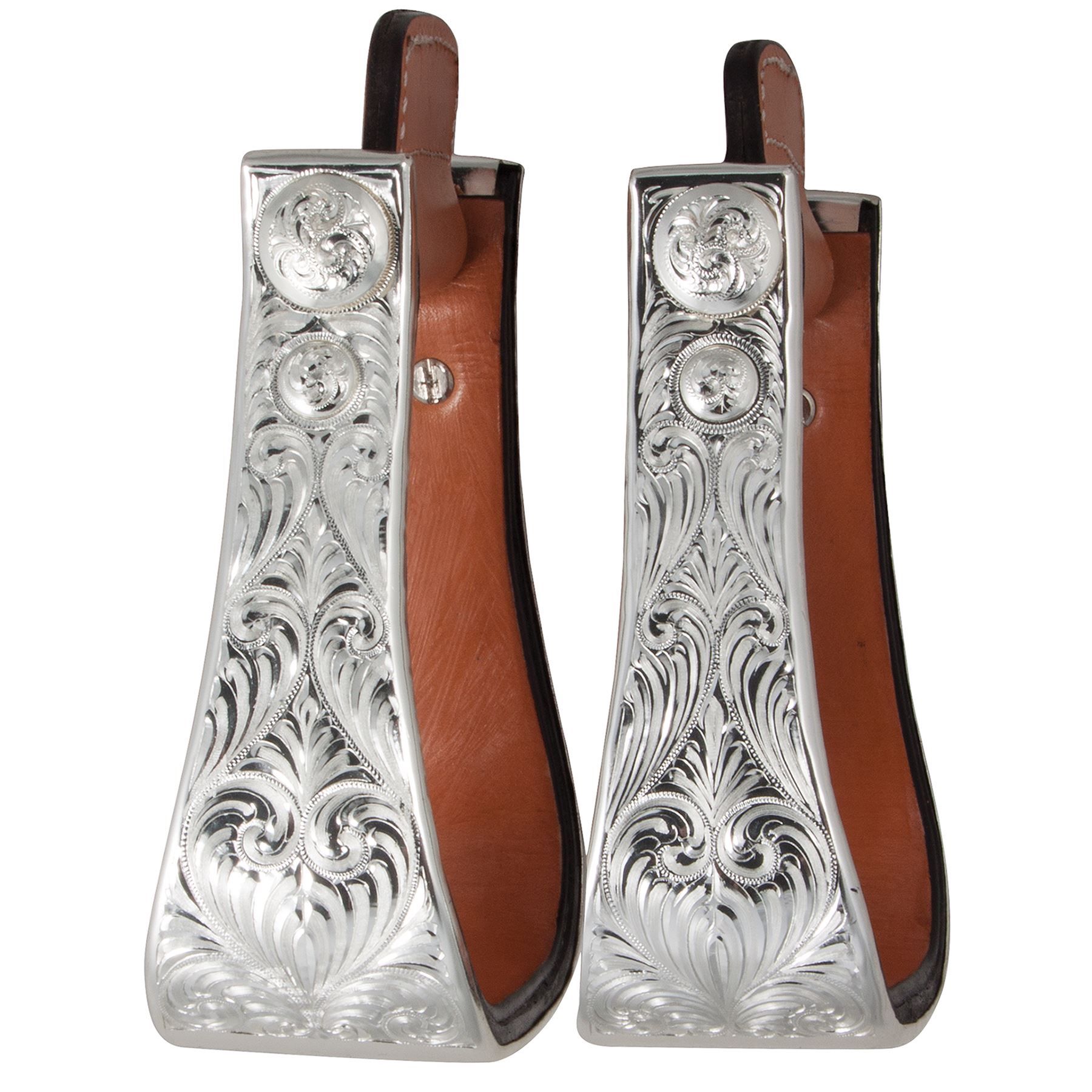 Billy Royal® Silver Show Stirrups in Accessories at Schneider Saddlery