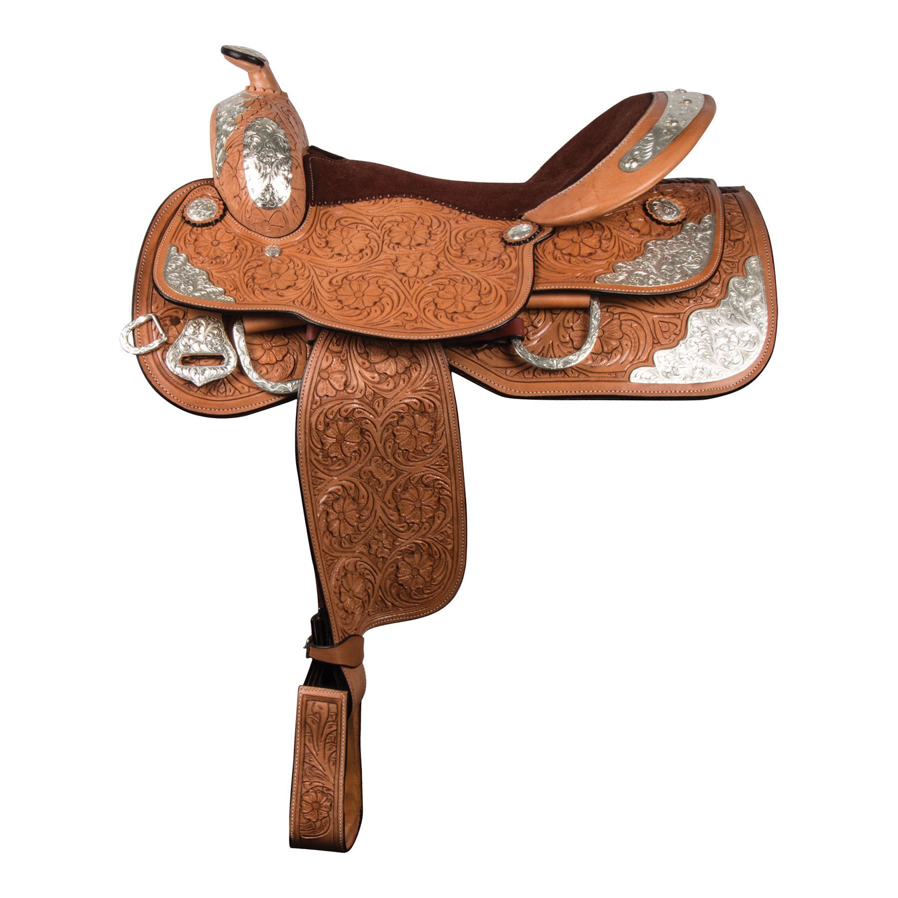 Double S Denver Show Saddle in Show at Schneider Saddlery