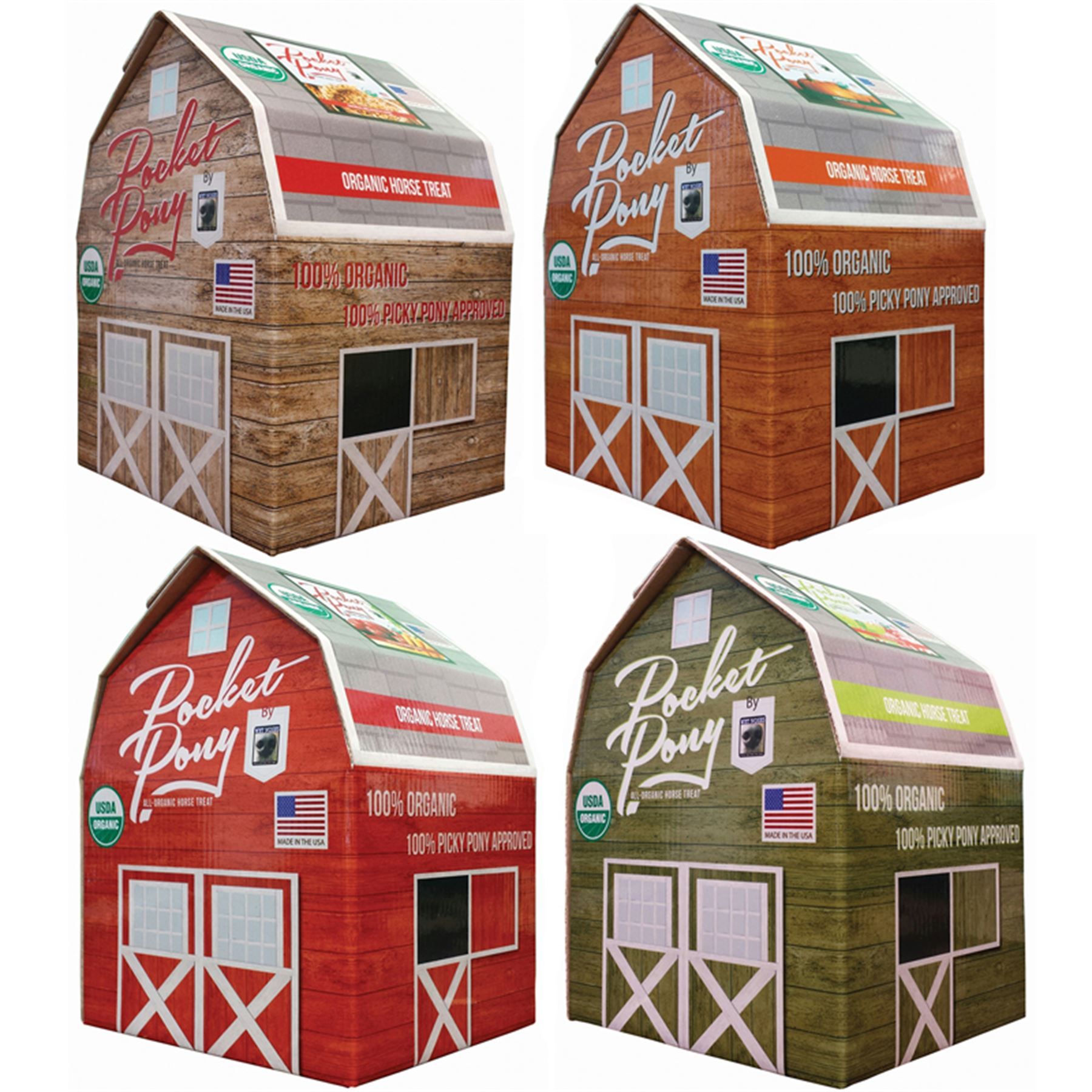 Pocket Pony Organic Horse Treats 44 oz. in Horse Care at Schneider Saddlery