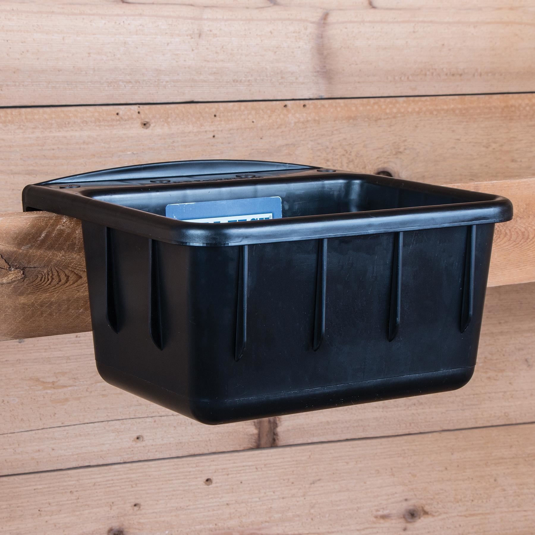 DuraTech® Gold Wall/Fence Feeder 6 Qt in Feeders at Schneider Saddlery