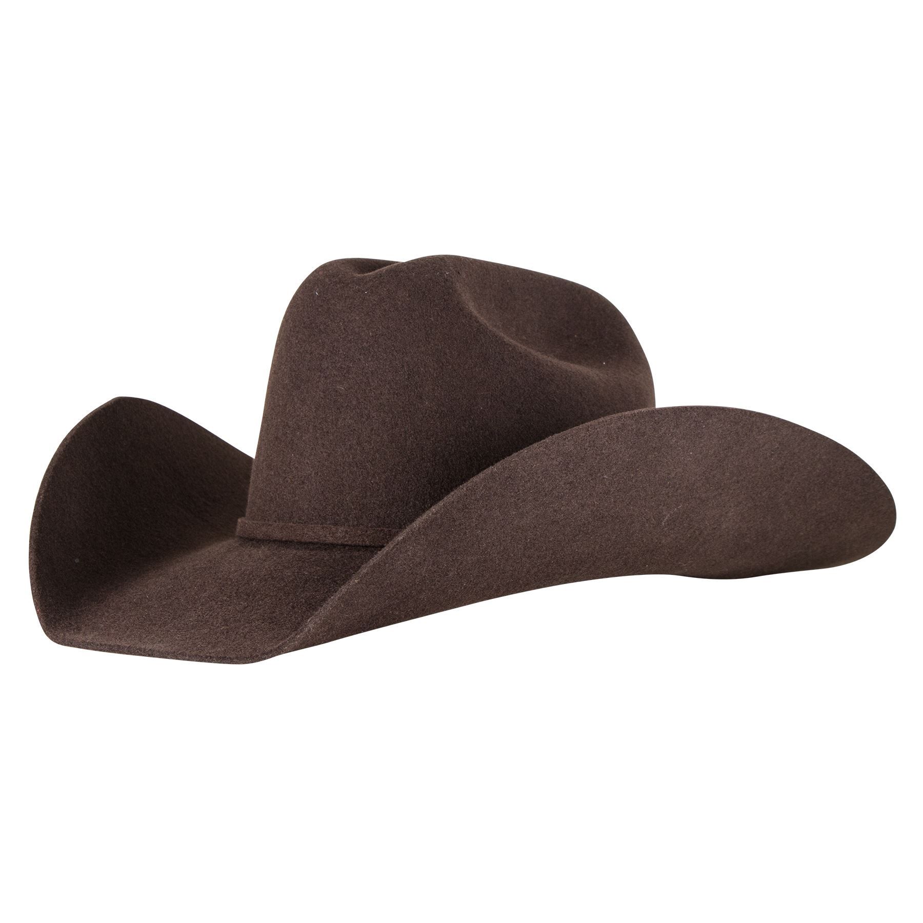 Schneiders Low Rider 3X Felt Cowboy Hat Chocolate in Cowboy Hats