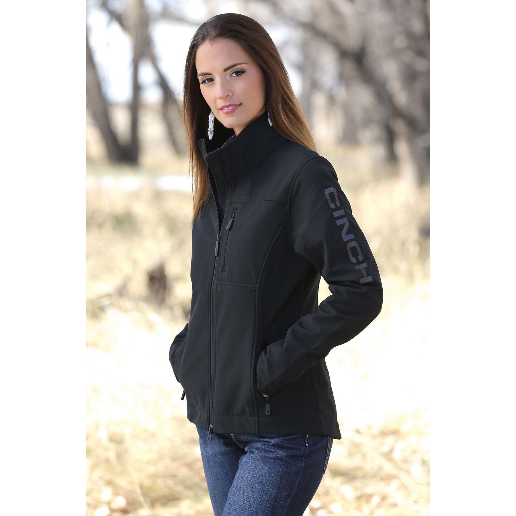 Cinch Ladies Softshell Conceal Carry Jacket in Jackets at Schneider