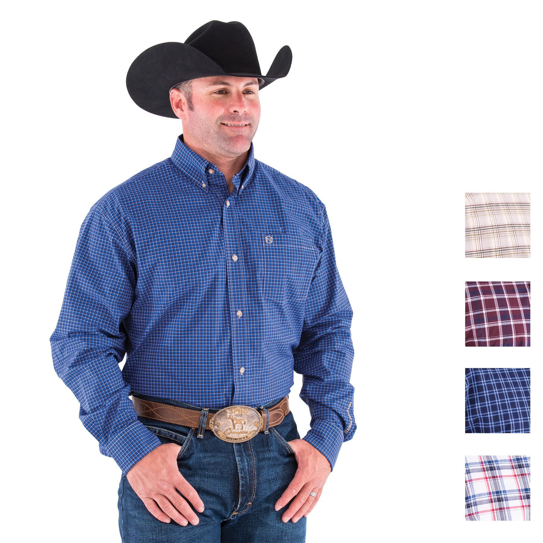 Noble Outfitters® Men's Generations Shirt Plaid in Mens Western