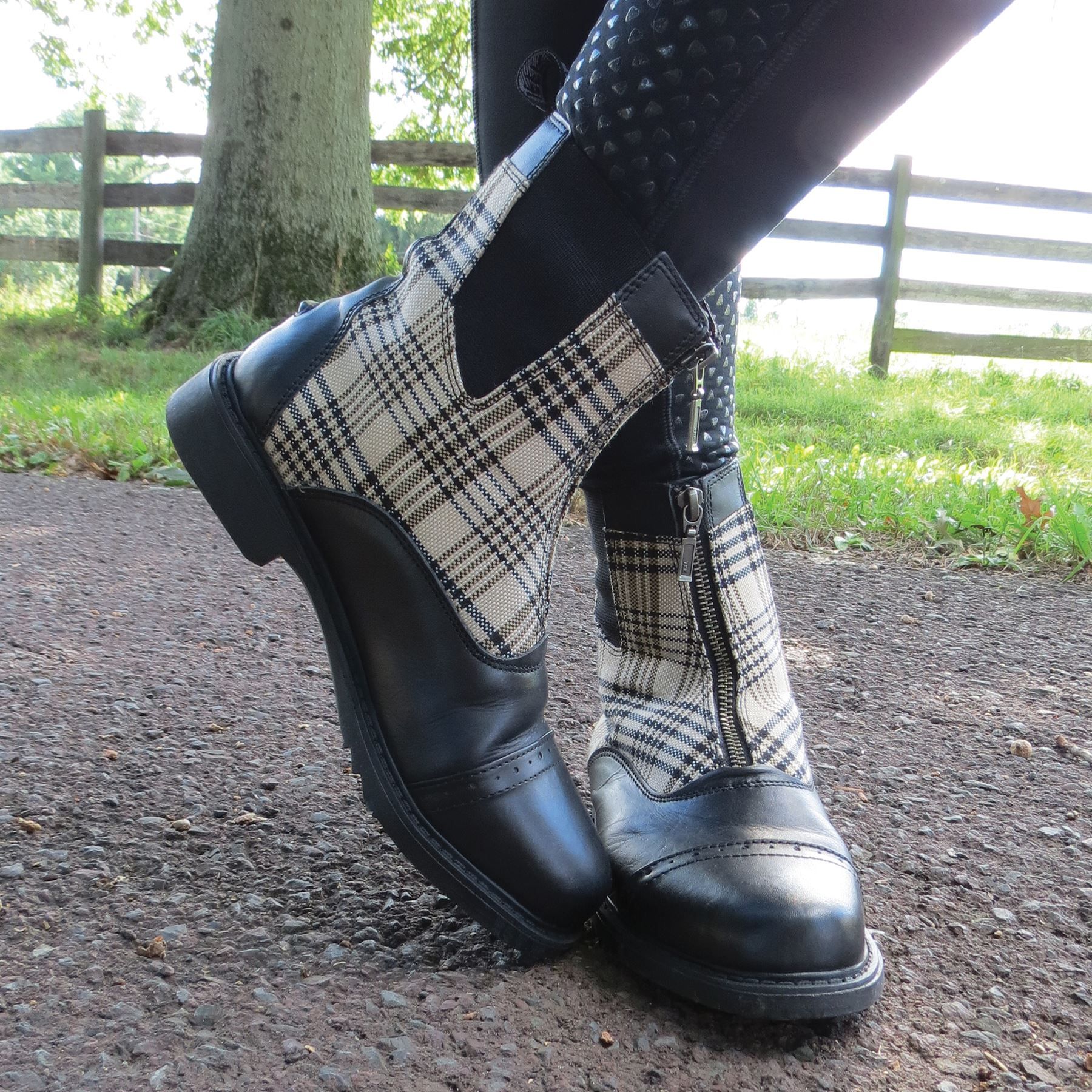 Baker Ladies Zip Paddock Black in Apparel/Boots at Schneider Saddlery