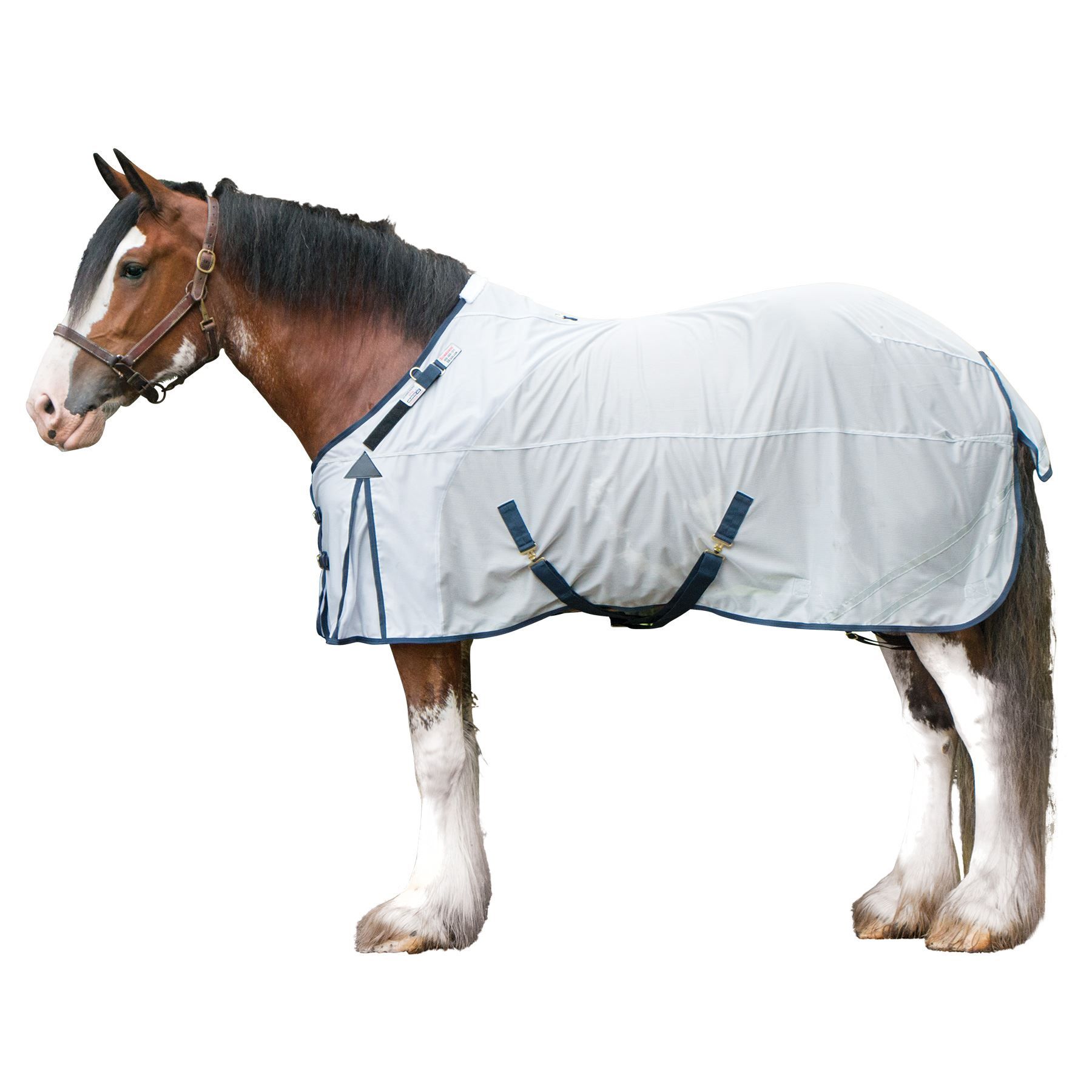 Big Fella Soft Mesh Fitted VFree® Fly Sheet in Horse Blankets And