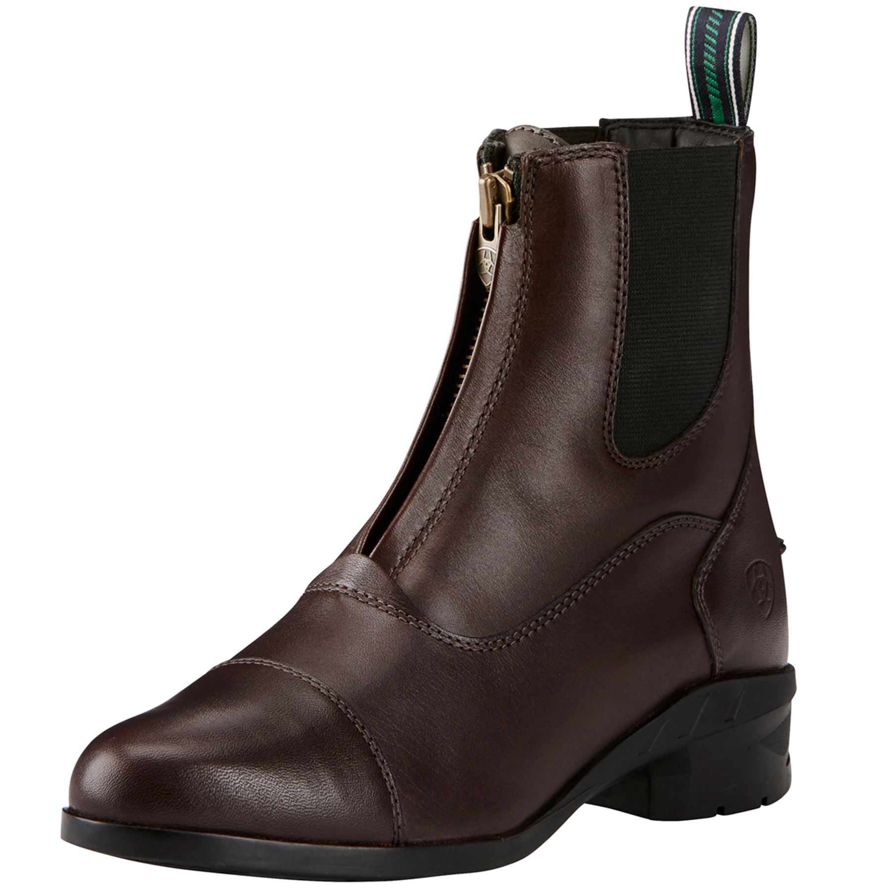 Ariat Ladies Heritage IV Zip Paddock Boots Chocolate in Apparel/Boots at Schneider Saddlery