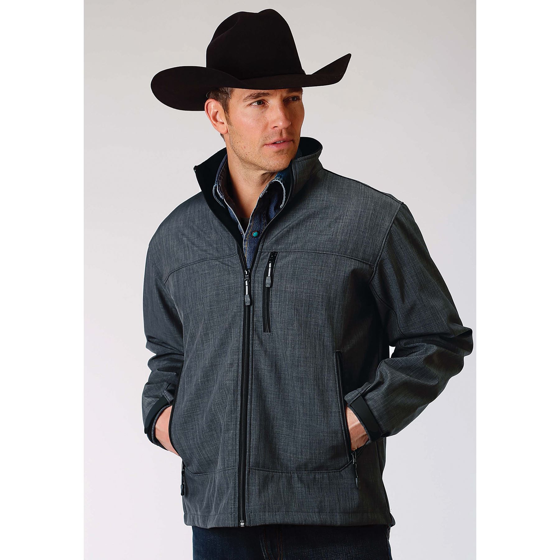 Roper Men's Tech Series Softshell Jacket in Jackets at Schneider Saddlery