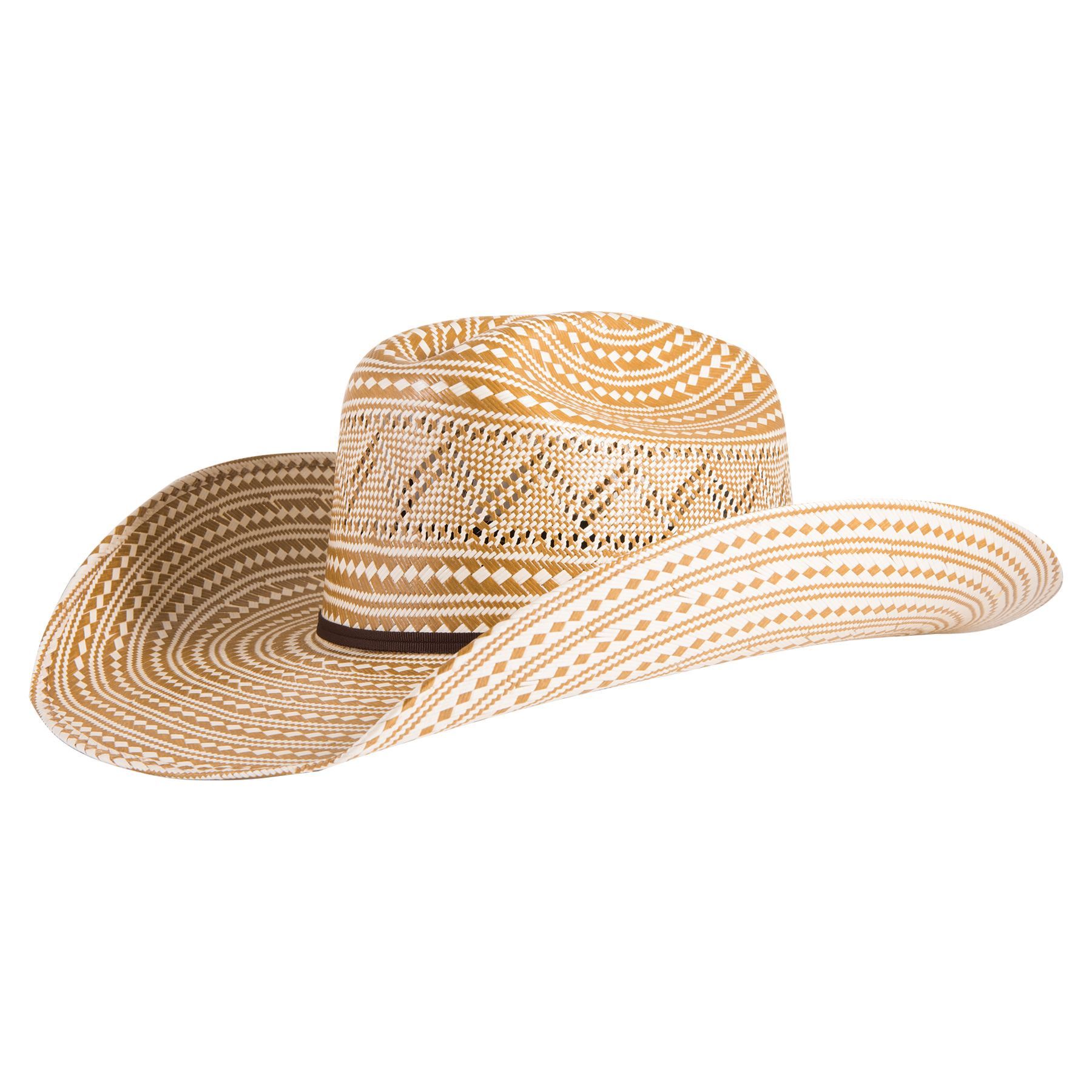 Rodeo King Rancher Yuma Straw Cowboy Hat in Cowboy Hats / Carriers at