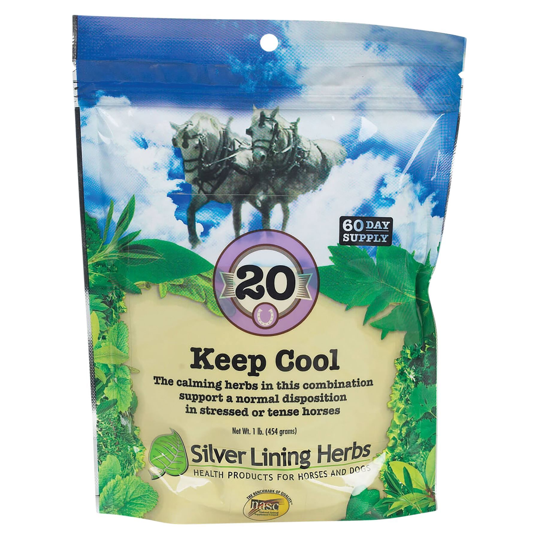 Silver Lining Herbs 20 Keep Cool Calming Supplement in Calming