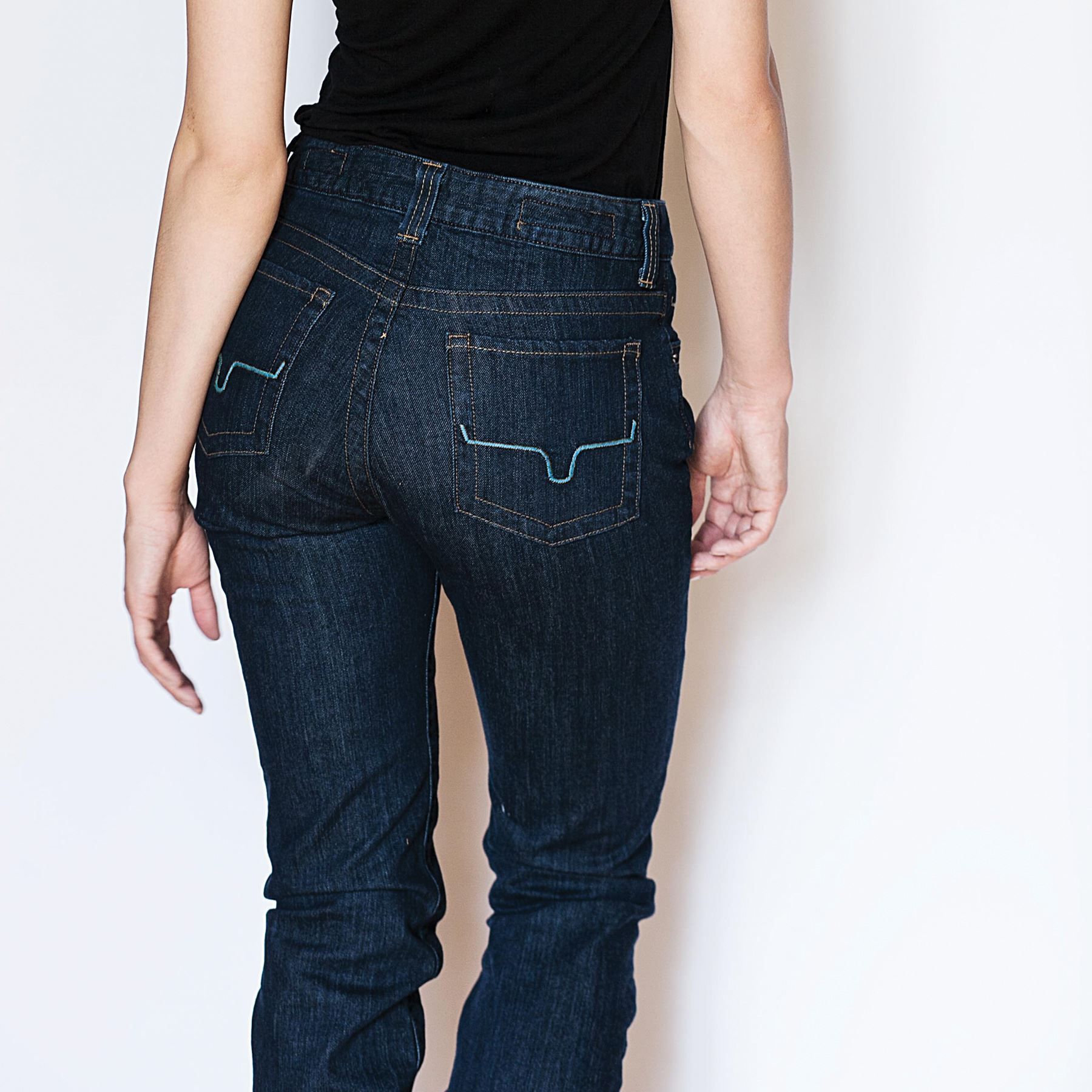 Kimes Ranch Women’s Betty Gypsy Teal Bootcut Jeans in Apparel/Boots at