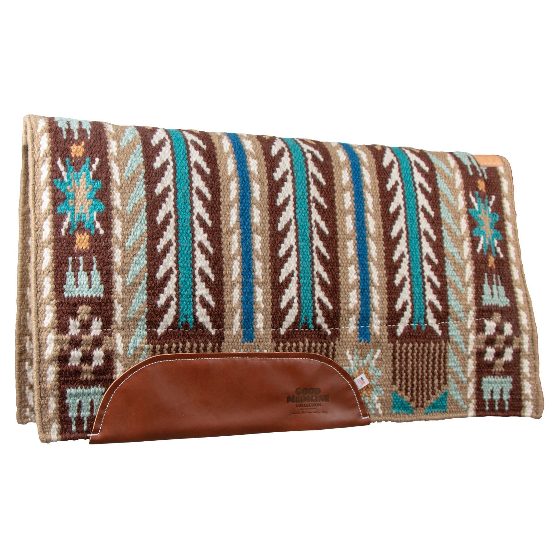 Good Medicine™ Morning Star Fleece Bottom Western Show Saddle Pad in