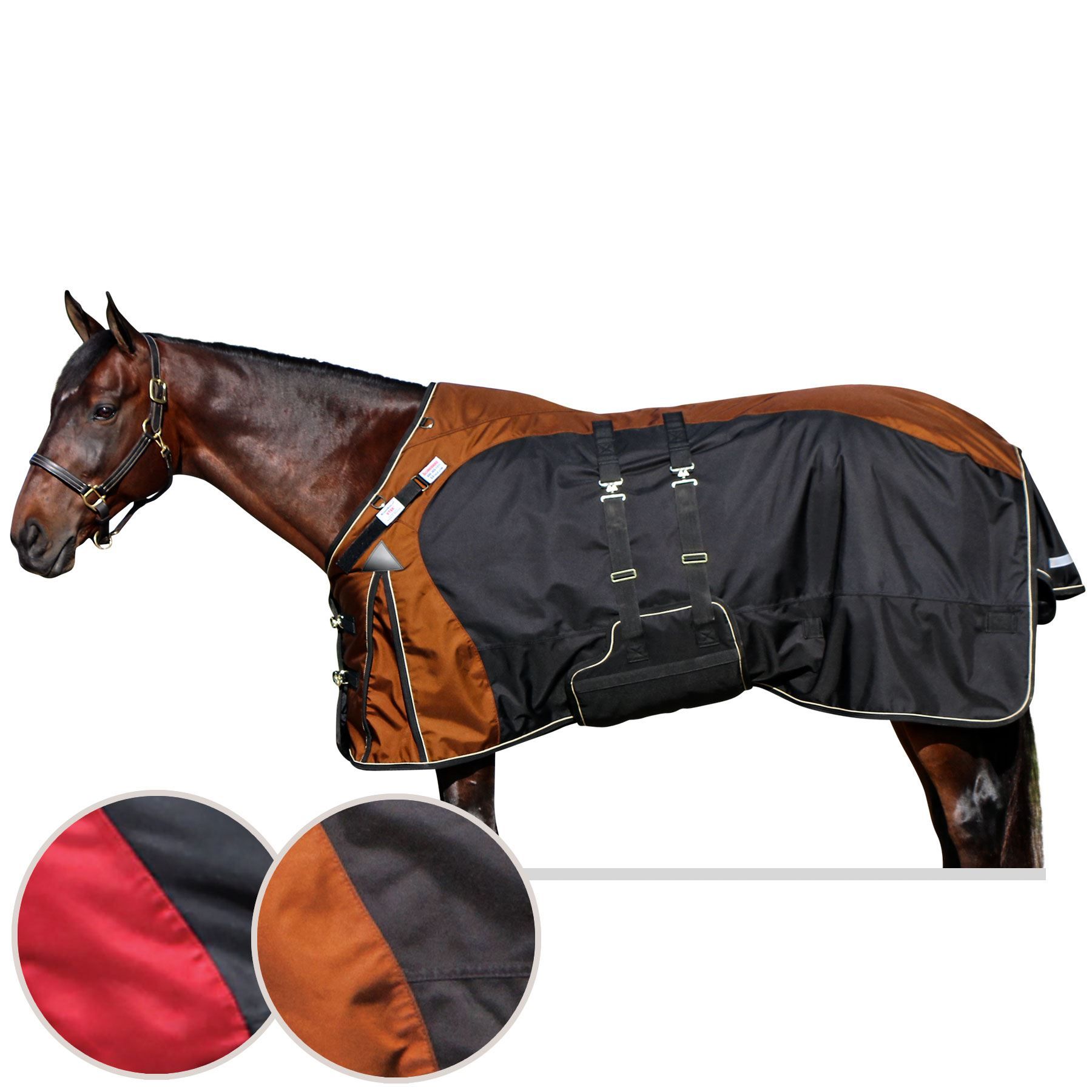 2016 StormShield® VTEK® Bellyband Turnout Blanket Midweight in at