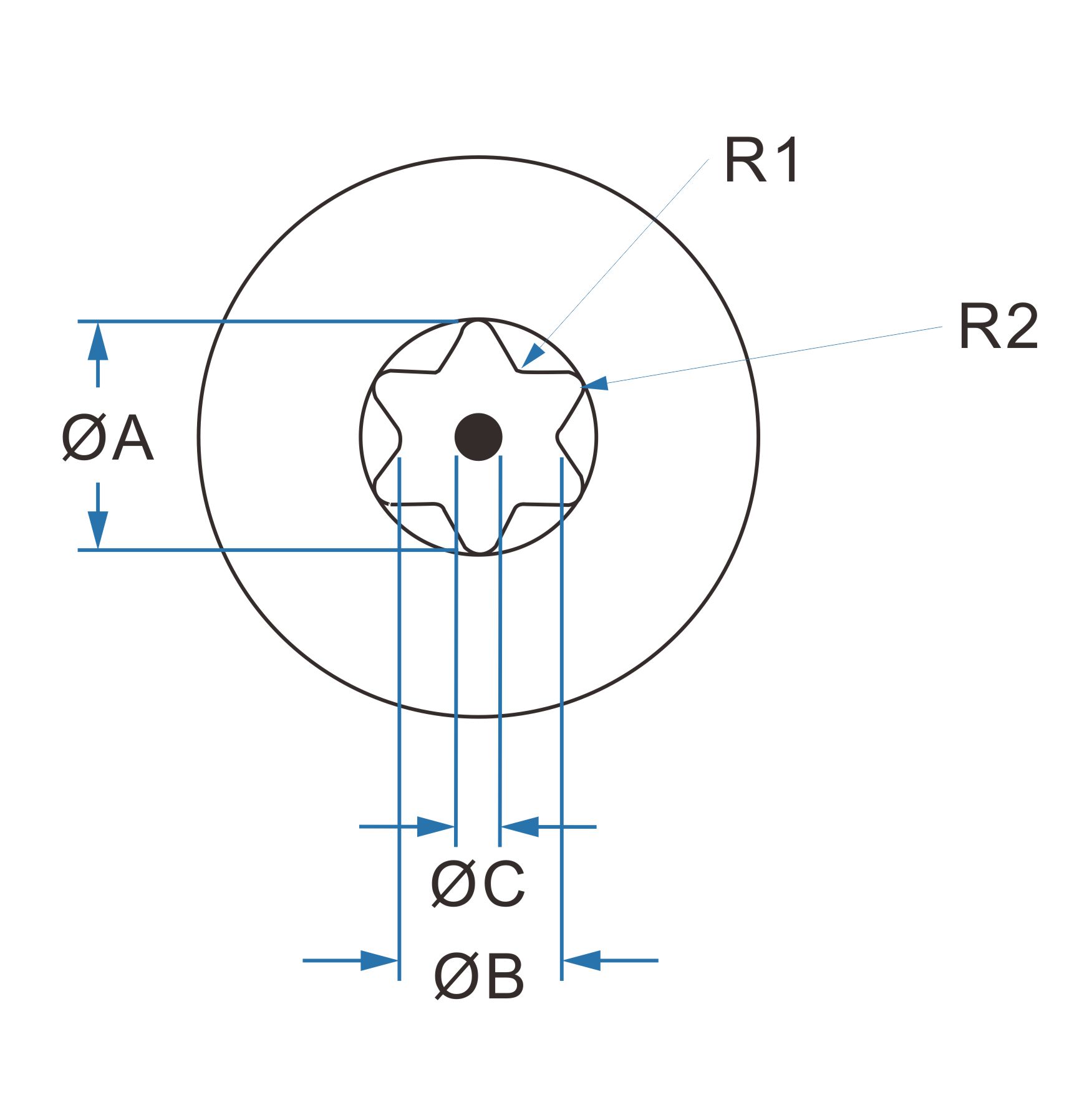Specifications Of The Tamper Proof Torx Screws
