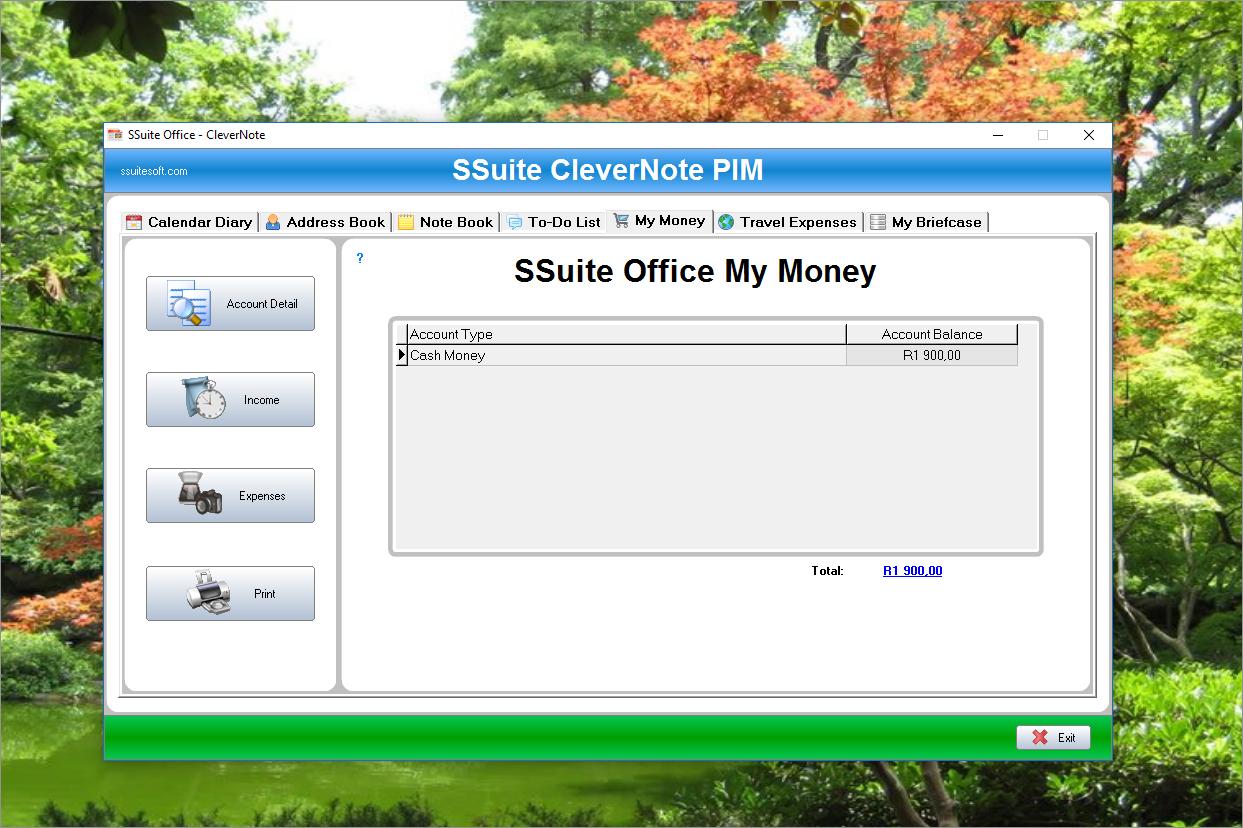 SSuite CleverNote PIM SSuite Office Software Free personal