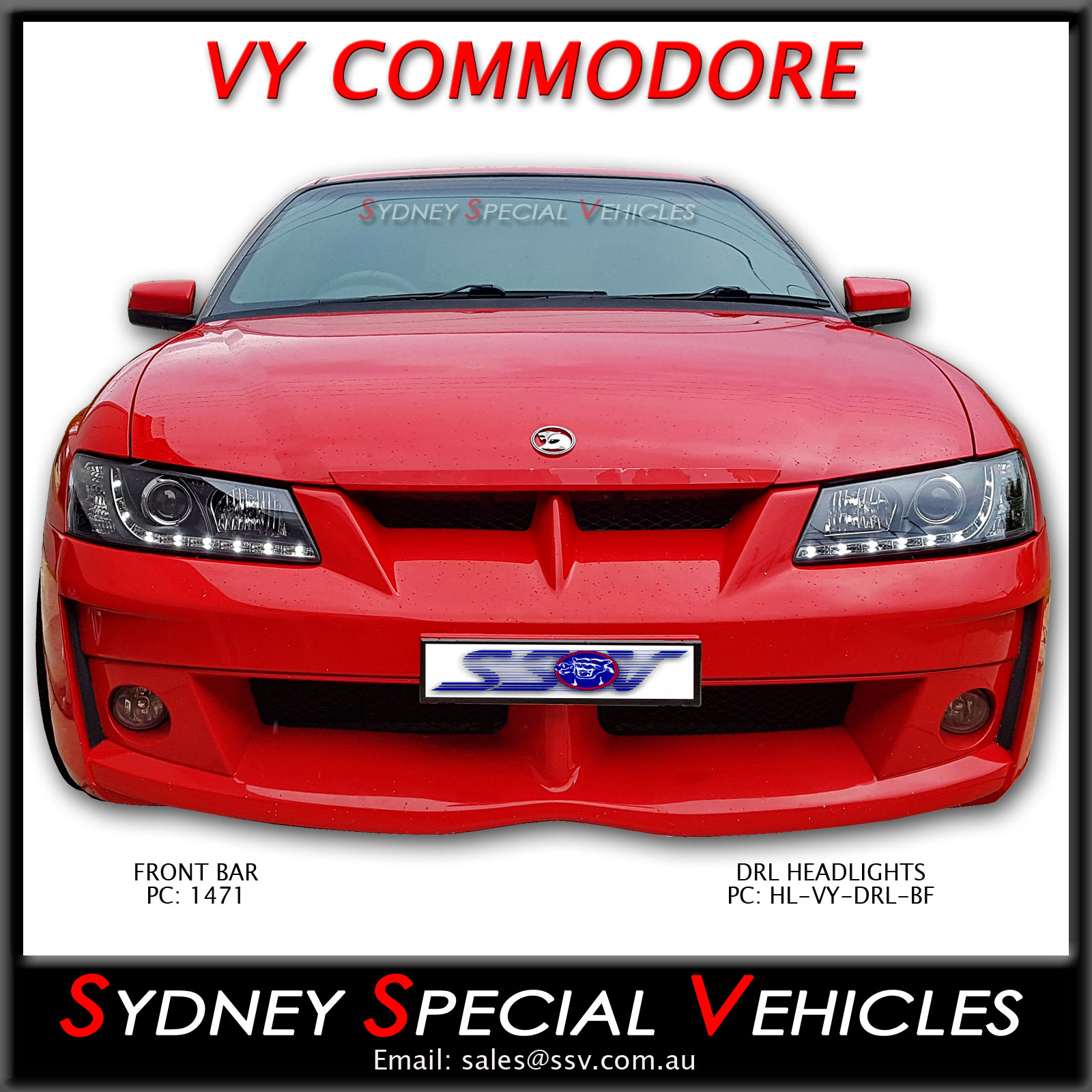 FRONT BUMPER BAR FOR VY COMMODORE VY CLUBSPORT STYLE