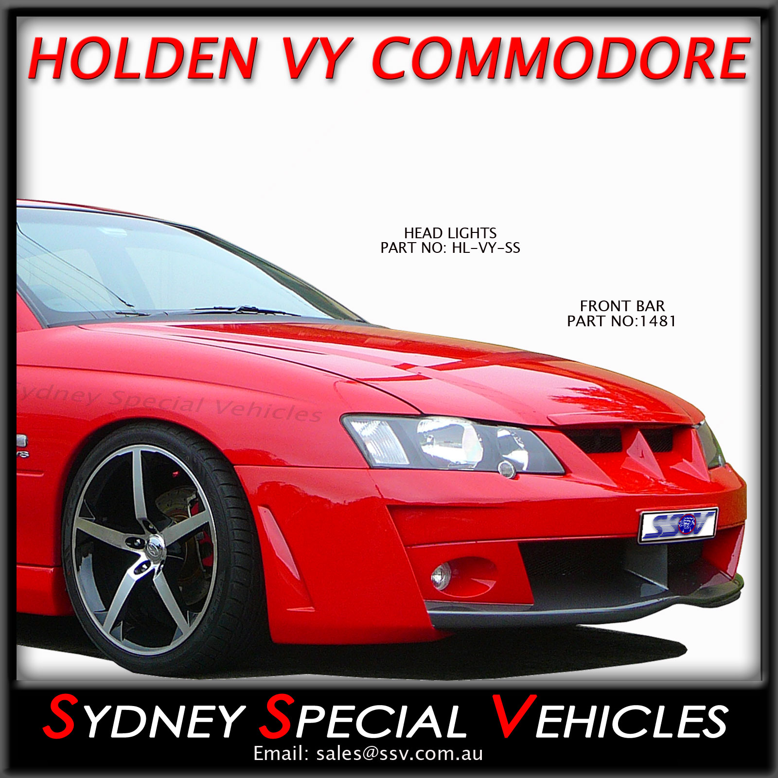 FRONT BUMPER BAR FOR VY COMMODORE VY CLUBSPORT STYLE