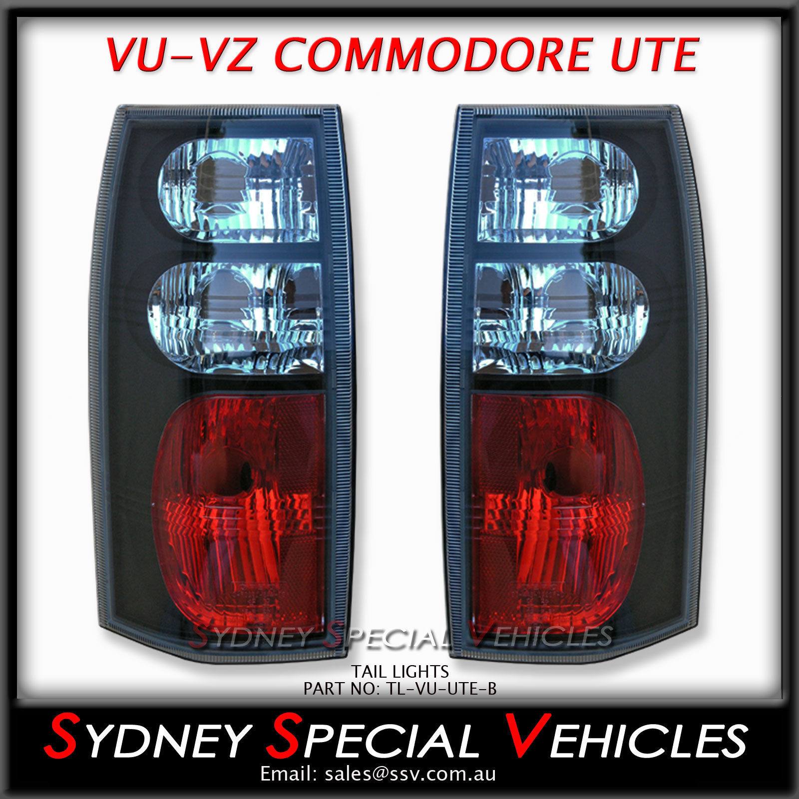 TAIL LIGHTS FOR VT VX VU VY VZ COMMODORE WAGONS & UTES