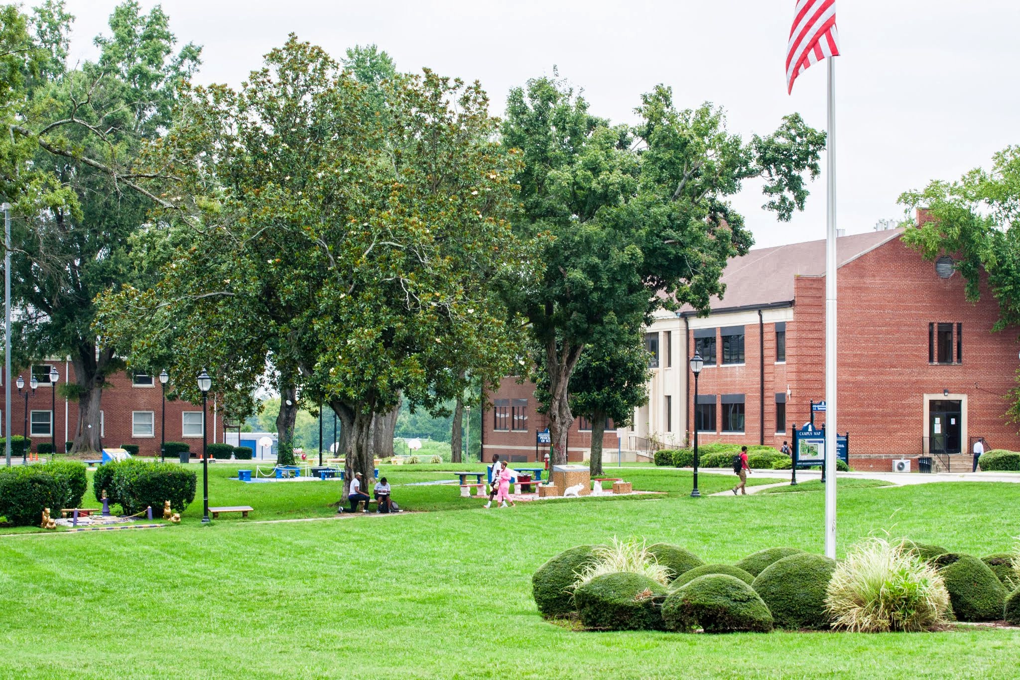 Campus Shot Saint Augustine's University