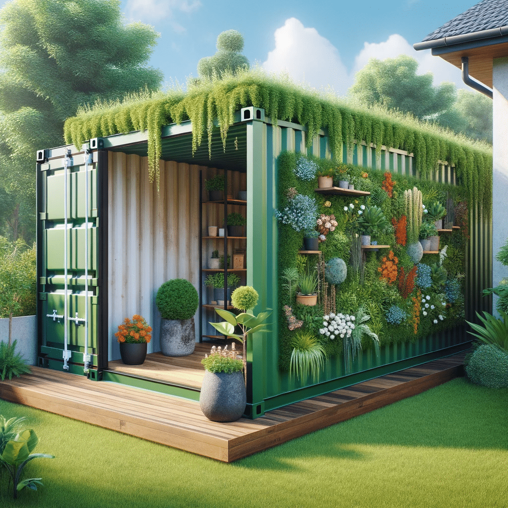 Creative Container Cladding and Decoration Ideas