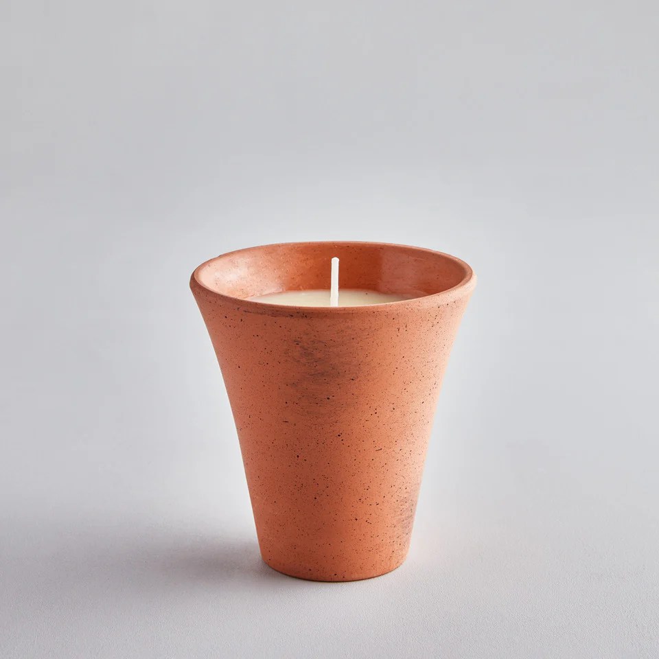 Bergamot & Nettle Scented Large Potted Candle ST. EVAL