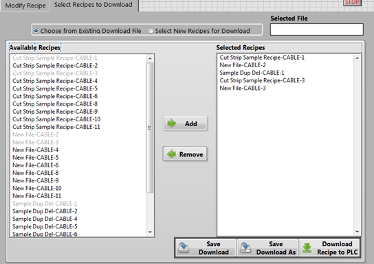 Recipe Management System Stability