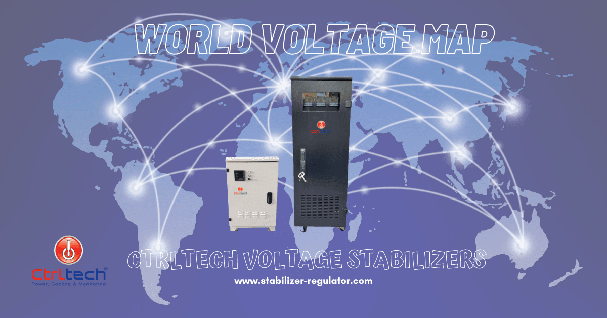 Voltage & frequency by country to select voltage stabilizer.