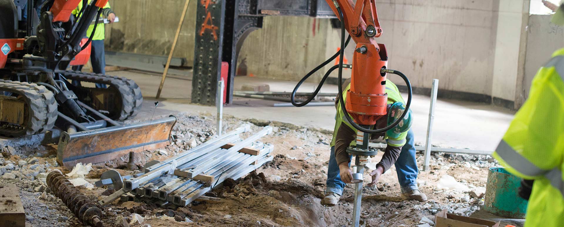 Richmond Commercial Foundation Repair Helical & Drilled Piers SF