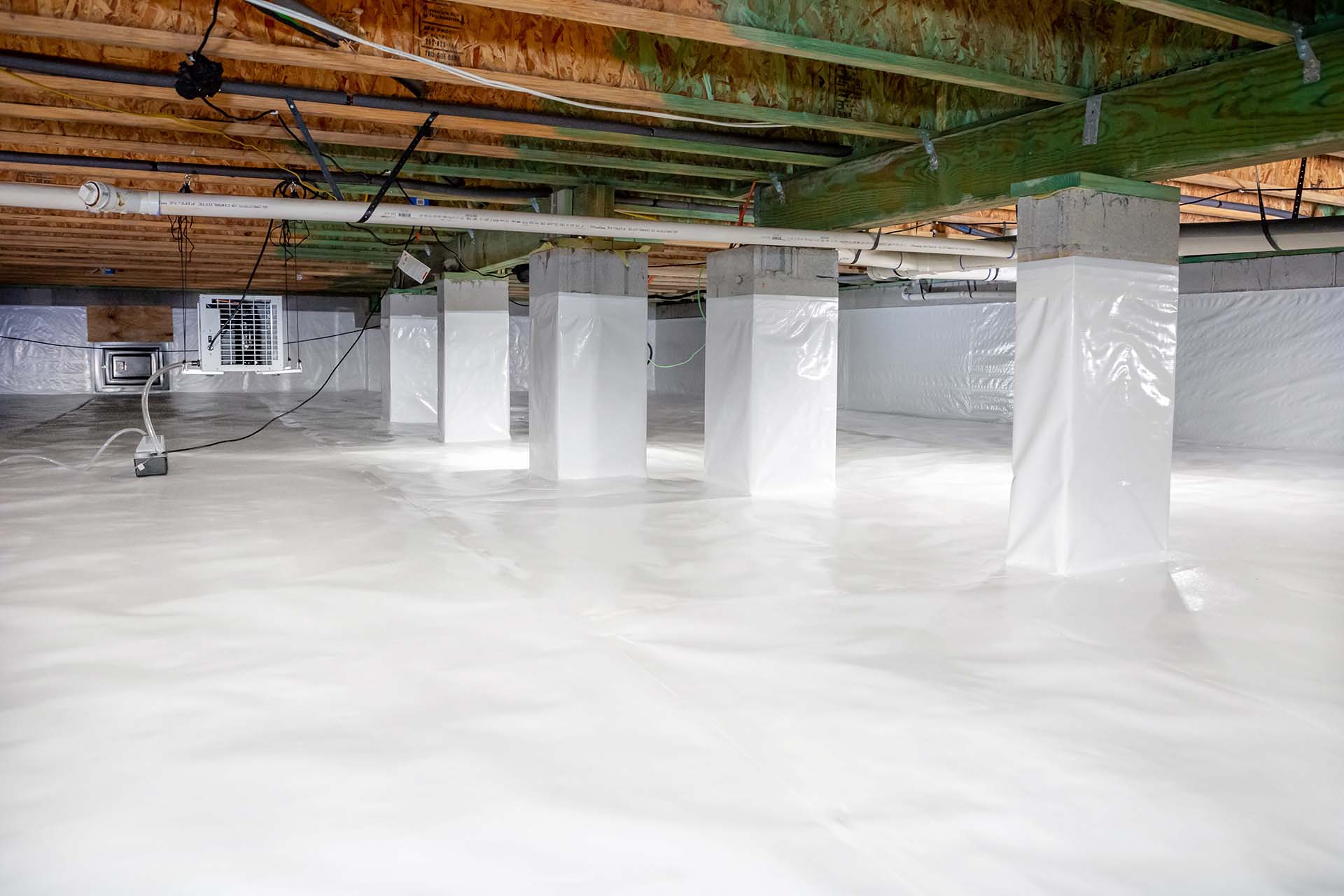 Richmond Vapor Barrier Basement & Crawl Space Waterproofing