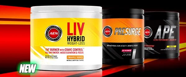 PreSurge at 15 and Test Powder at 20, blowout sale on