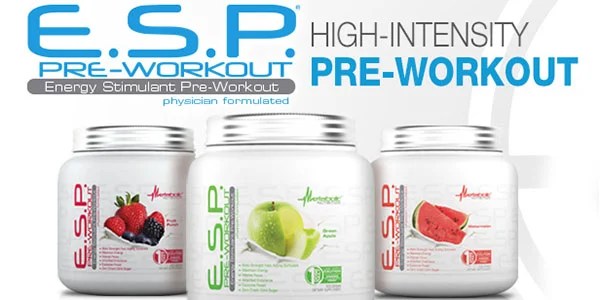 Metabolic�s preworkout detailed with label, ESP a very unique looking