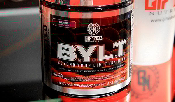 BYLT turns out to be Gifted Nutrition�s intraworkout formula BYLT turns out to be Gifted Nutrition�s intraworkout formula