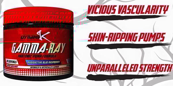 Gamma-Ray Confirmed As Dynamik's Pump Pre-Workout Gamma-Ray Confirmed As Dynamik's Pump Pre-Workout