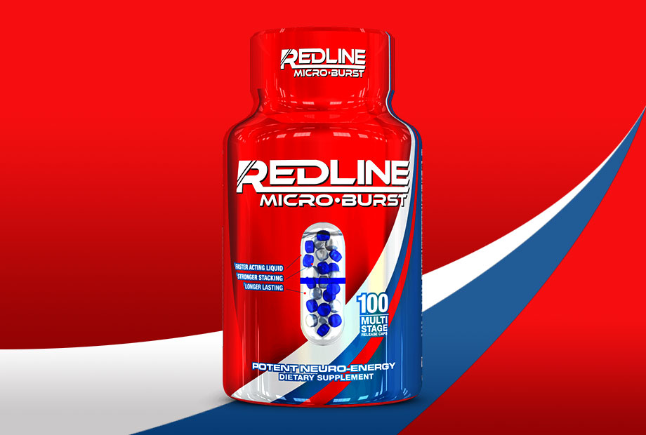 Redline MicroBurst powered by TeaCrine theacrine