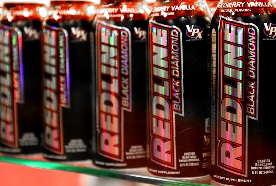 Redline Energy Drink Nutrition Label 1stadenium