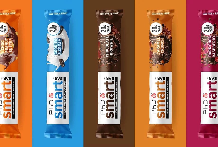 PhD introducing its delicious looking Smart Bar at BodyPower Stack3d