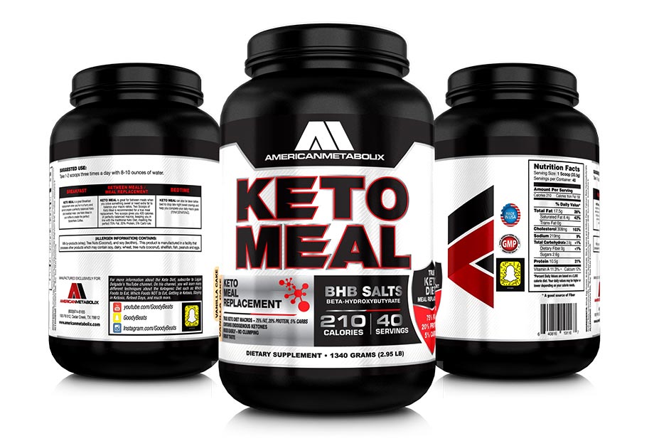 Keto Meal the first ketogenic meal replacement from American Metabolix