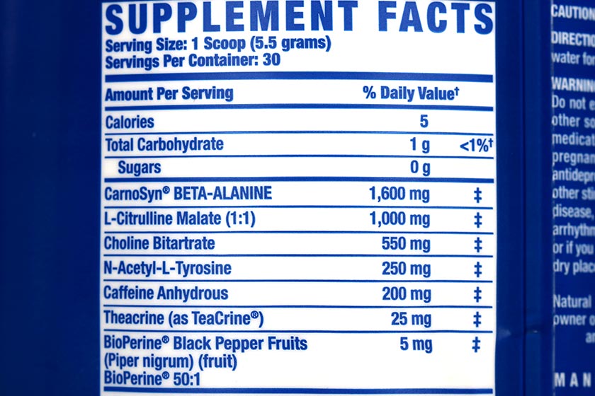 Pre XS from Ronnie Coleman a simple but complex preworkout Stack3d