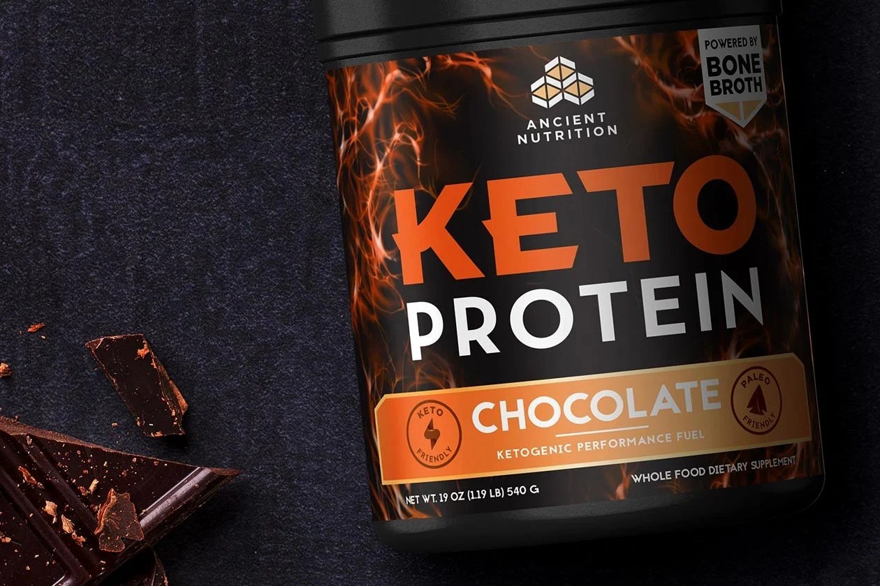 Ancient Nutrition Keto Protein Chocolate Runners High Nutrition