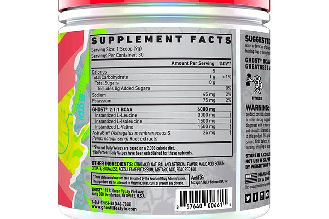 Ghost BCAA launching in exactly one week from today Stack3d