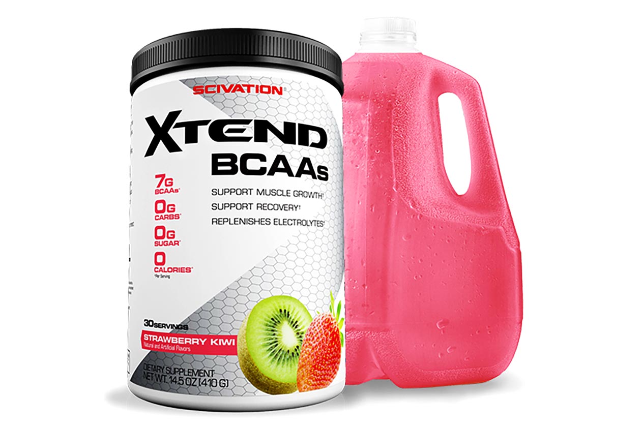 Smaller 20 serving Xtend available at and Amazon Stack3d