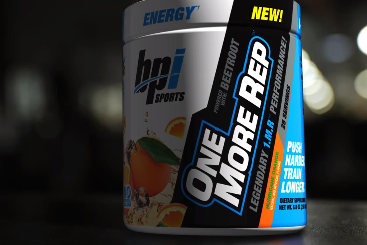 Latest One More Rep preworkout arrives at 24.74 per tub Latest One More Rep preworkout arrives at 24.74 per tub