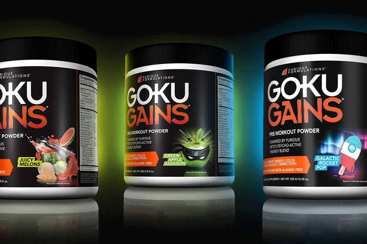 Furious Pete announces three new flavors for his Goku Furious Pete announces three new flavors for his Goku