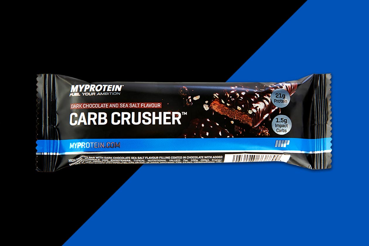 Myprotein unveils its mouthwatering triple layered Carb Crusher Stack3d