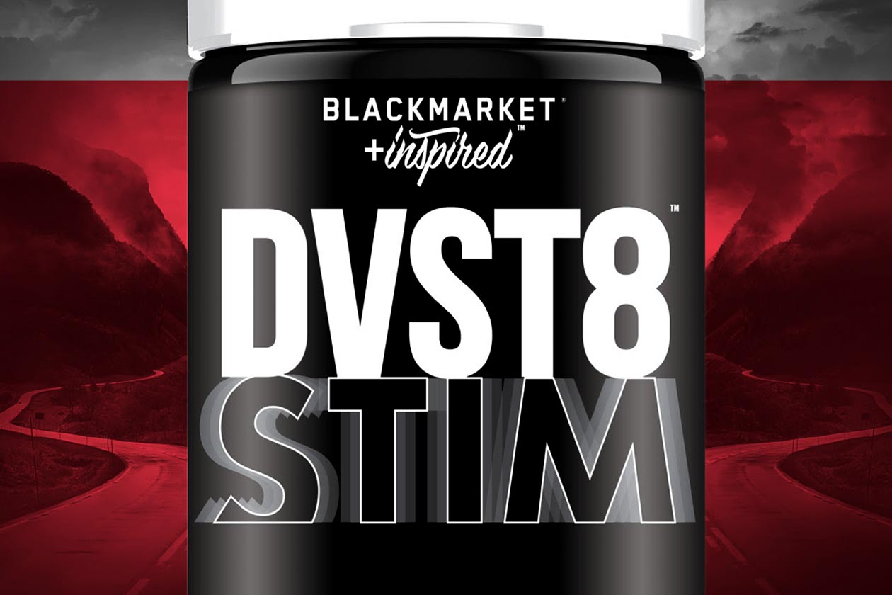 Black Market and Inspired unleash their preworkout DVST8 STIM
